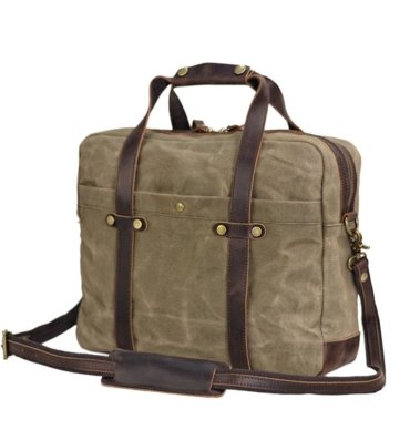 WaxedCanvasMessengerBagCanvasBriefcaseLaptopBagLeatherCrossbodyBagWorkbriefcaseCanvasBriefcaseForMen_1.jpg